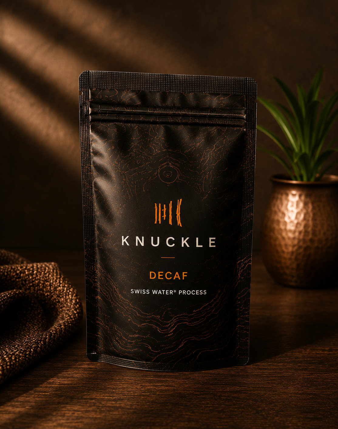 Premium water-process decaf