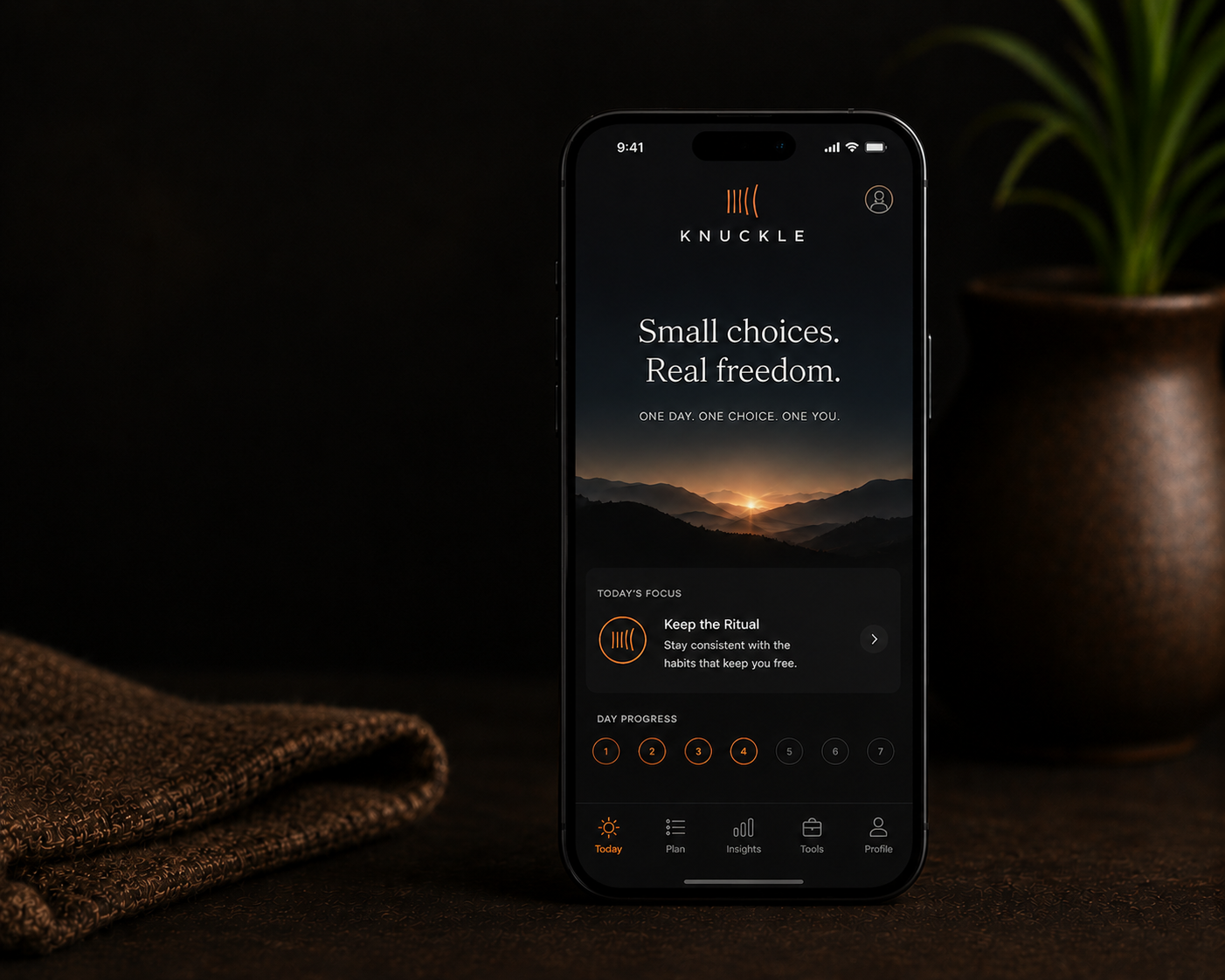 Knuckle companion app
